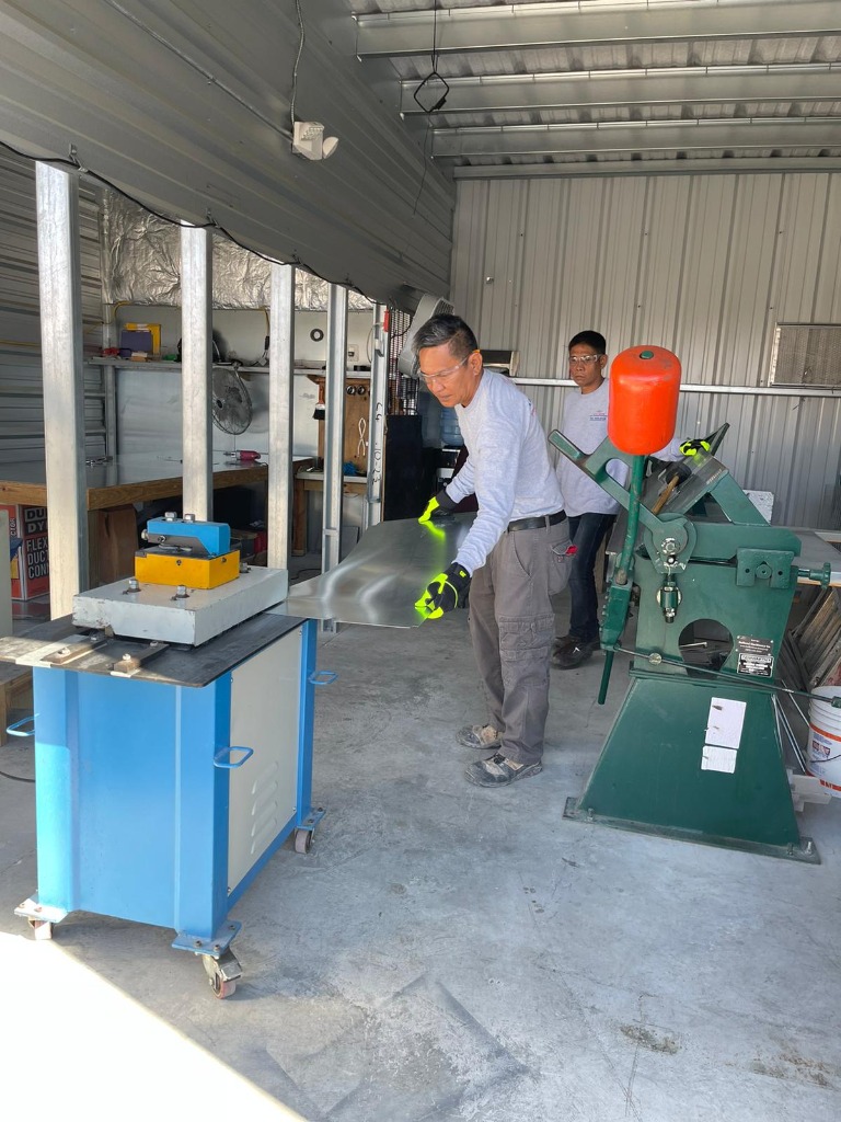 Caytech Duct Fabrication Workshop